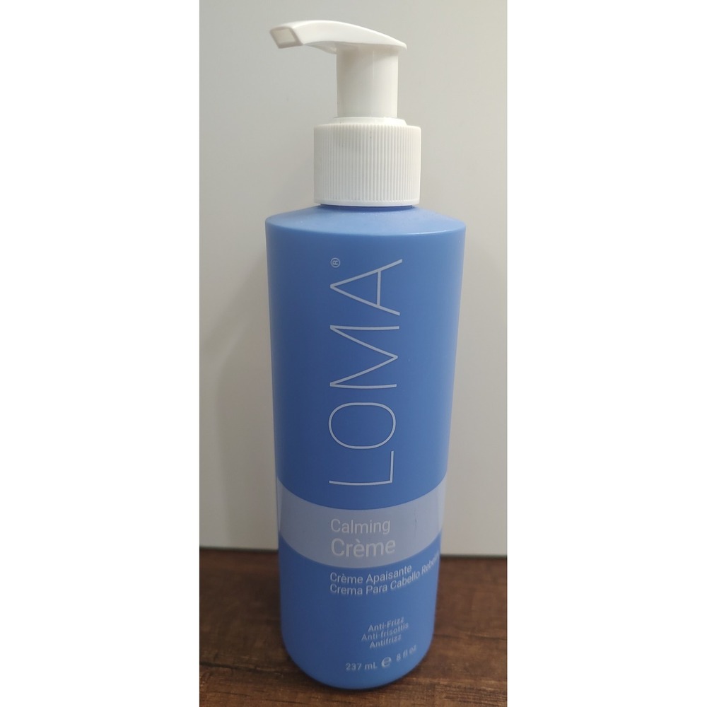 LOMA CALMING CREME 8 oz anti frizz leave in styling creme